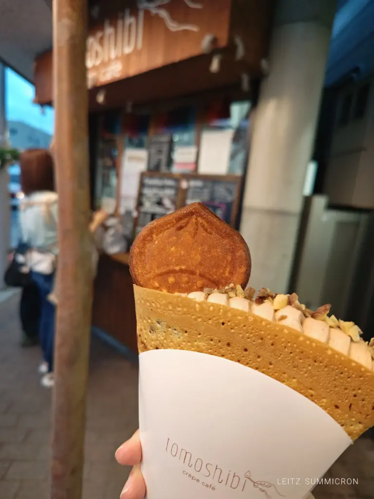 富士宮市【クレープ屋さんtomoshibi】ゴーフレットのようなパリパリ生地を楽しむクレープ！ダヤンテールblog