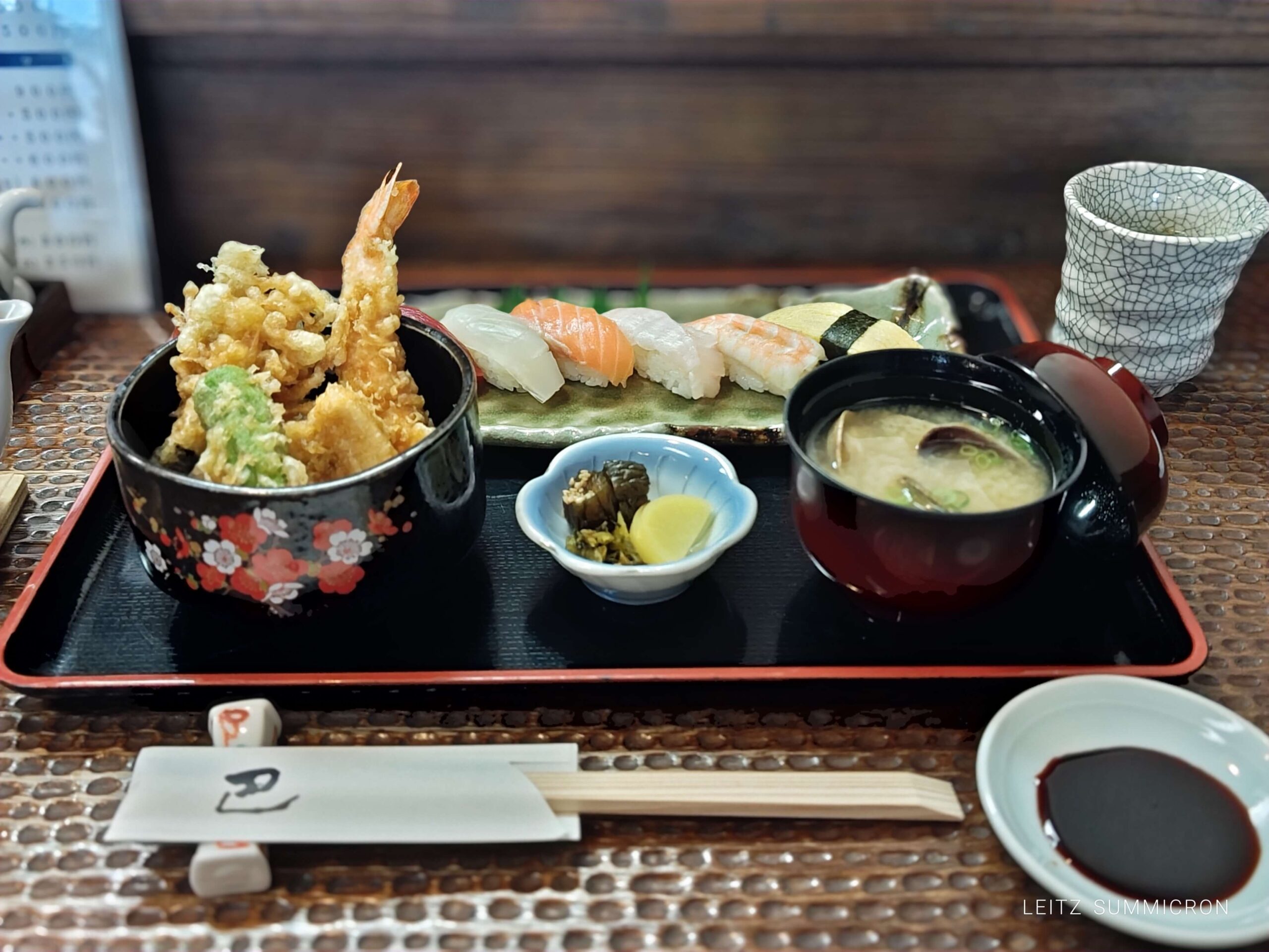 富士市【御食事処 巴】天丼とにぎり寿司のランチセット！ダヤンテールblog