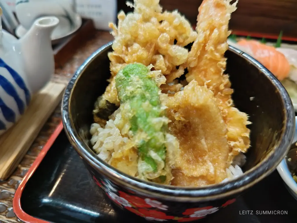 富士市【御食事処 巴】まさかの組み合わせ!天丼とにぎり寿司のランチセット!ダヤンテールblog