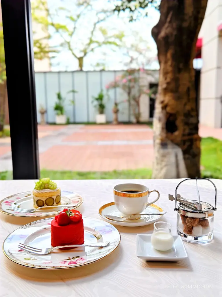 富士市【カフェ・カメリア】グランドホテル富士内のビジター利用可能な雰囲気のいいカフェ!税込みサ込のお手頃価格でワンランク上のティータイムを!ダヤンテールblog
