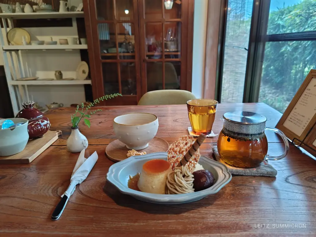 富士宮市【space Wazo】古民家カフェでしっとり秋のスイーツ!和栗のプリンアラモード♪ダヤンテールblog