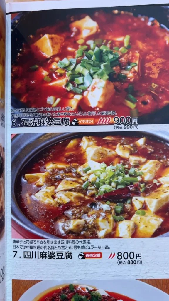 富士市【香香飯店 富士駅前店】３月５日富士本町通りにオープン！赤ちょうちんが提がる異国情緒たっぷりの明るい店内で本格中華！石焼き麻婆豆腐と担々刀削麺が美味しかった！ダヤンテールblog