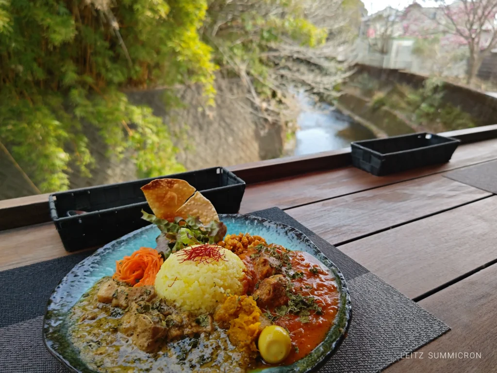 富士市【和田川リバーサイドカレーはな遊】川の借景と眼下に飛来する野鳥を愛でながら本格スパイス
和カレーとチャイ!ダヤンテールblog