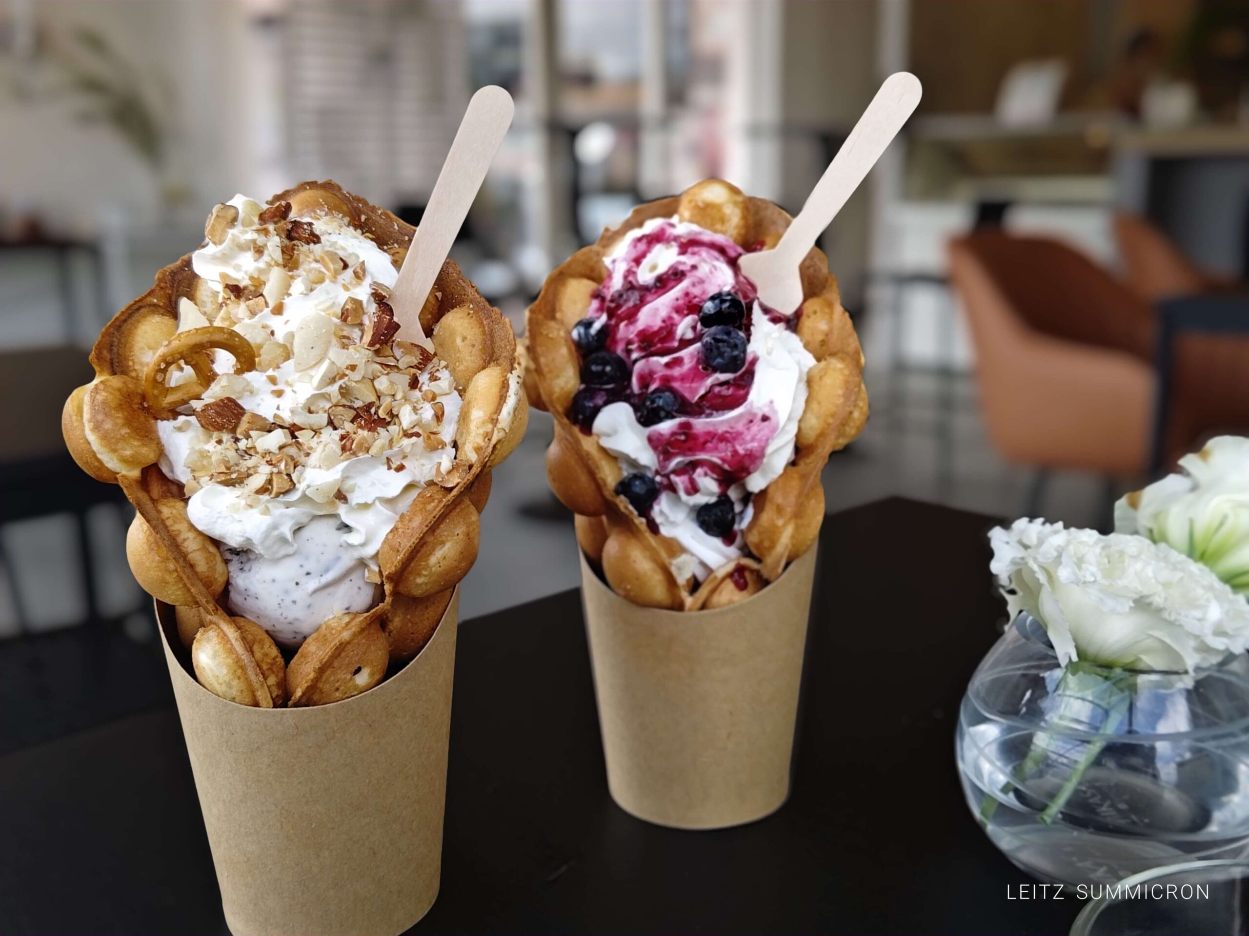 富士宮市【glow（グロウ）】３月１０日オープンから大人気！珍しい『バブルワッフル』と地元食材をメインに使用した『ジェラート』が楽しめるカフェ！ダヤンテールblog