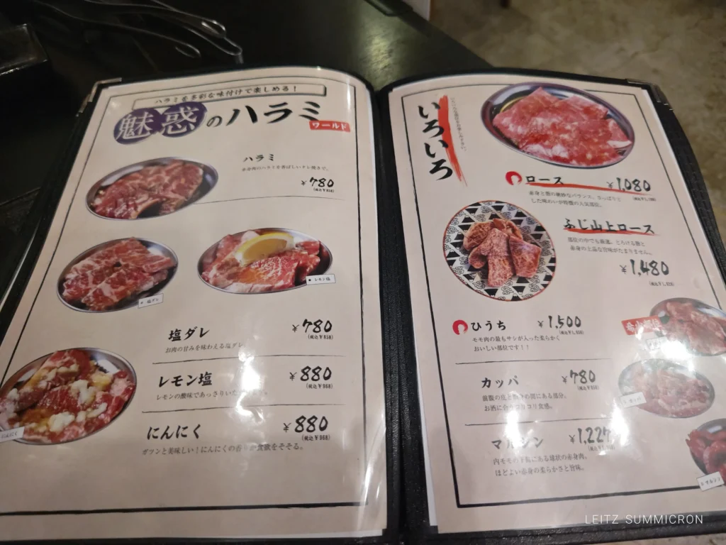 富士宮市【焼肉ふじ山富士宮店】氷温熟成焼肉の週末限定ランチ！定食とグランドメニューのハラミスモークステーキでハラミ三昧！ダヤンテールblog