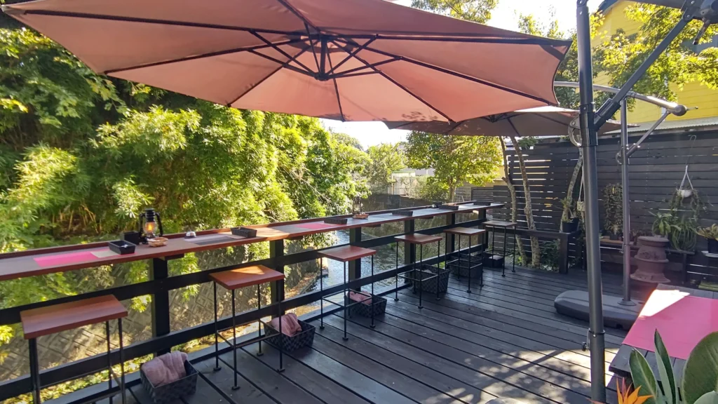 富士市【和田川リバーサイドカレーはな遊】川の借景と眼下に飛来する野鳥を愛でながら本格スパイス
和カレーとチャイ!ダヤンテールblog