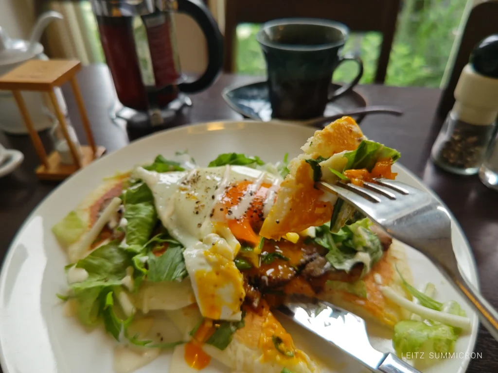 富士宮市【Cafeのっ野（のや）】自家製無添加ベーコンを使ったお食事パンケーキに嵌ります！フレンチプレスコーヒーを頂きながらまったり過ごせる隠れ家的カフェ！ダヤンテールblog
