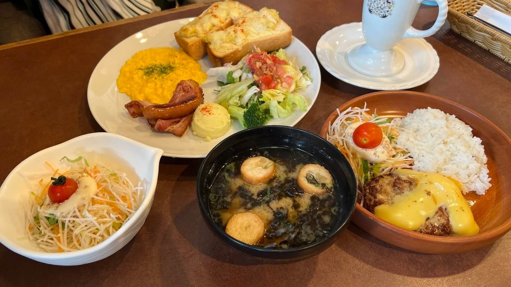 富士市【びっくりドンキー富士店】びっくりする程豊富な満足モーニングメニュー！朝からハンバーグが食べられるぞっ！ダヤンテールblog