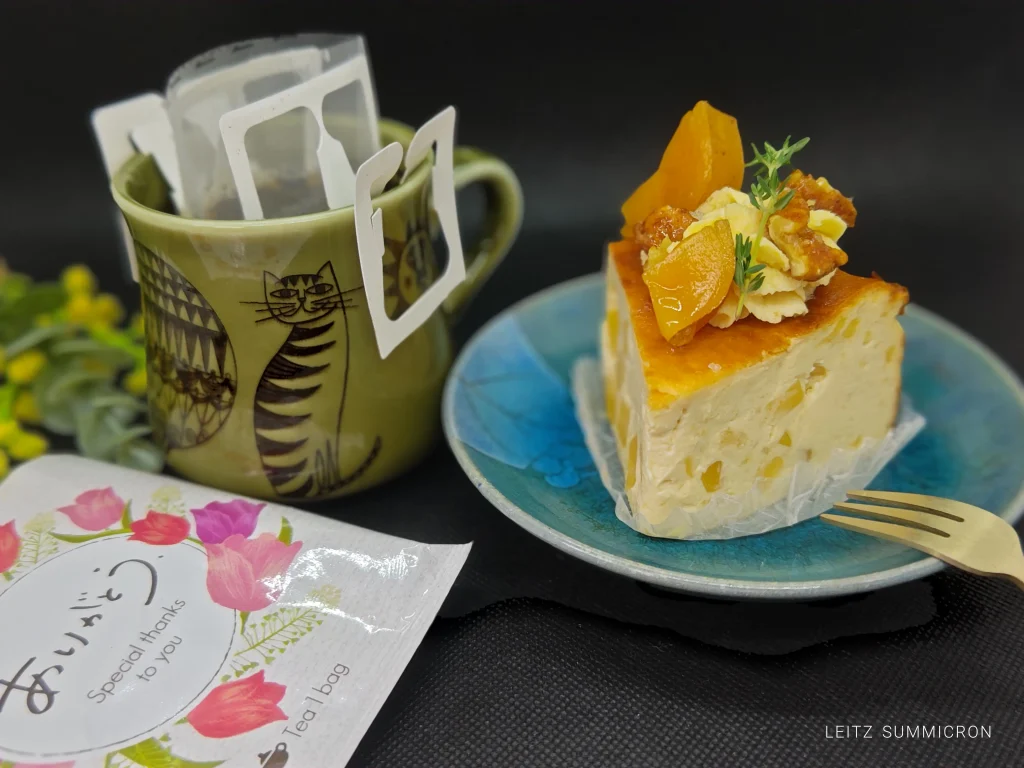 富士宮市【OYATSUDOKI（おやつどき）】秋の新作スイーツ！落花生のバスクチーズケーキと栗のマドレーヌ！ダヤンテールblog