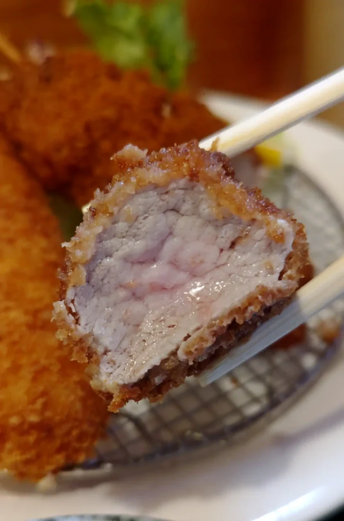 富士宮市【とんかつ和食 堀うち】デイリーにも特別な日にも使えるとんかつの名店で、人気のフライ定食！ジューシーな肉質、丁寧な仕事に満足！ダヤンテールblog
