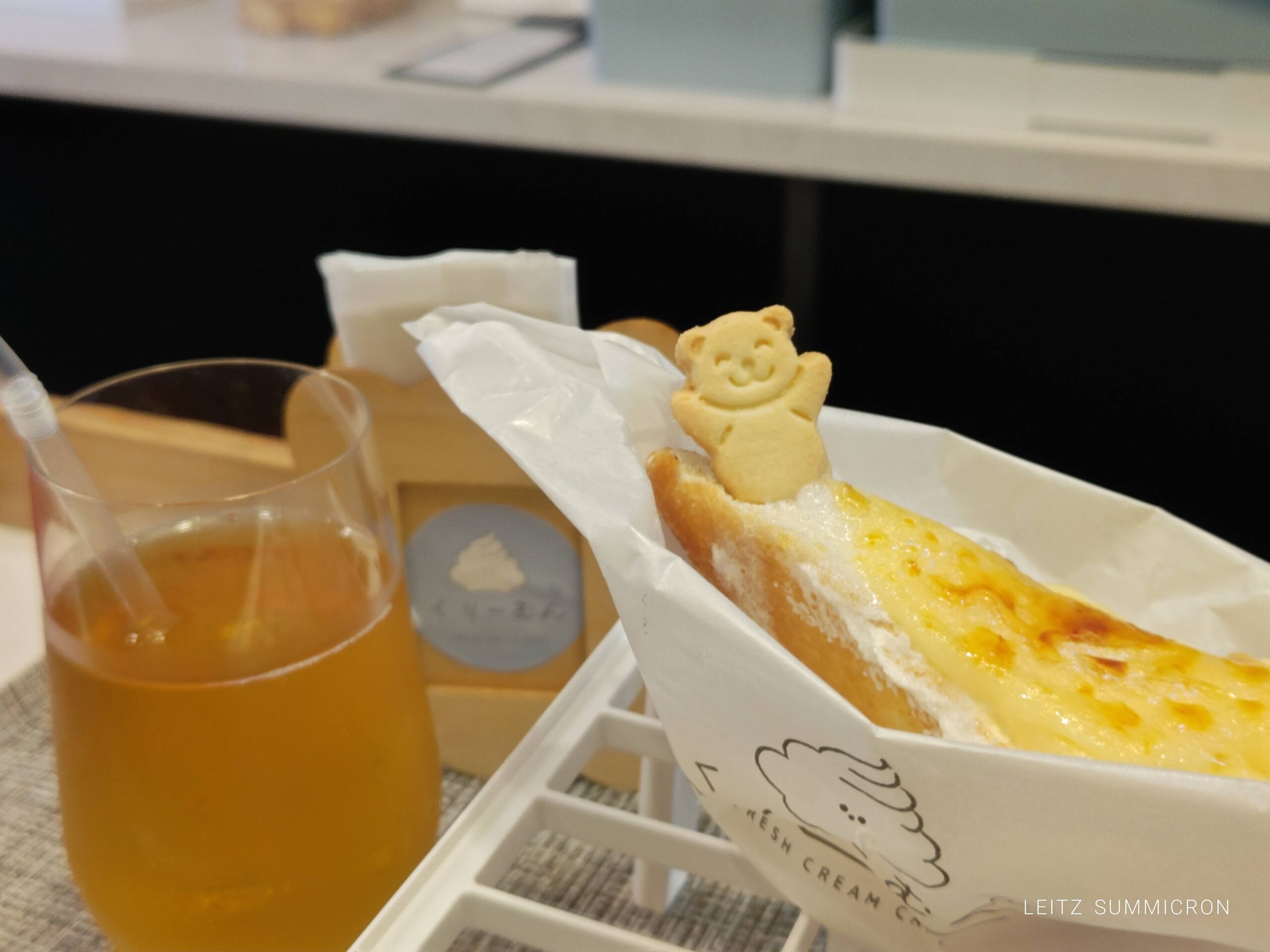 富士市【生クリーム専門店くりーむん】JR富士駅北口から西へ徒歩数分の場所に10月25日オープンした、甘さ超控えめのふわふわ生クリームをたっぷり使ったスイーツ店オープン！クリームブリュレトッピングが香ばしくって美味しい！求肥の入った生クリーム最中もおすすめ！ダヤンテールblog